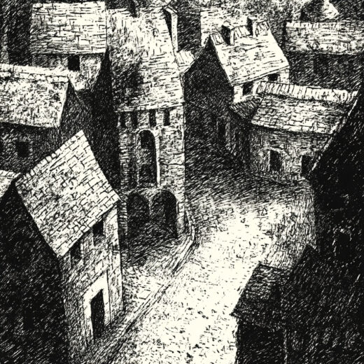sref 144 | a town