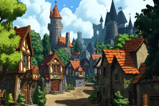sref 146 | a town