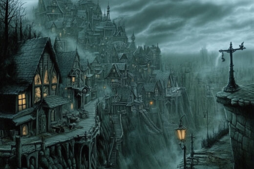 sref 155 | a town