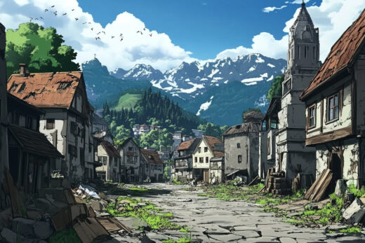 sref 16 | a town