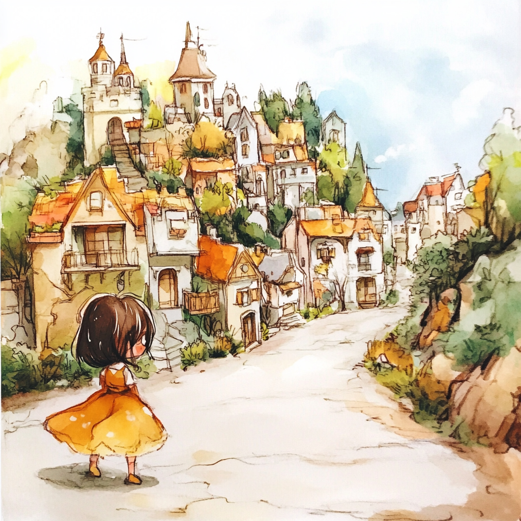 sref 177 | a town