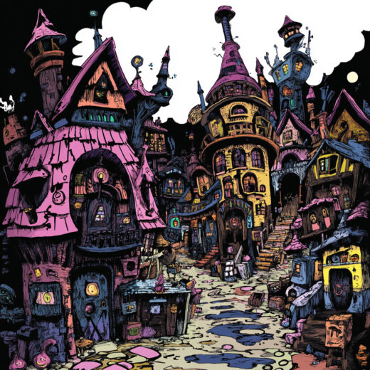 sref 178 | a town