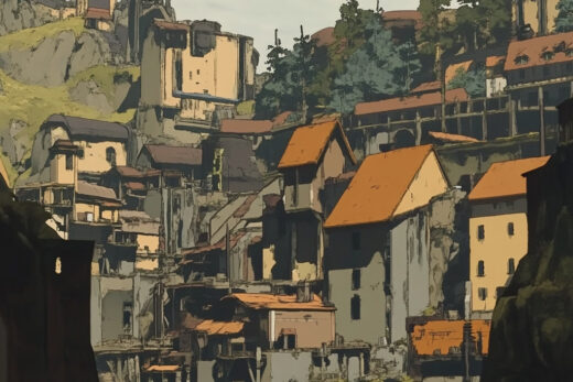 sref 182 | a town