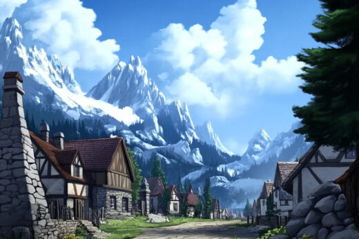 sref 187 | a town