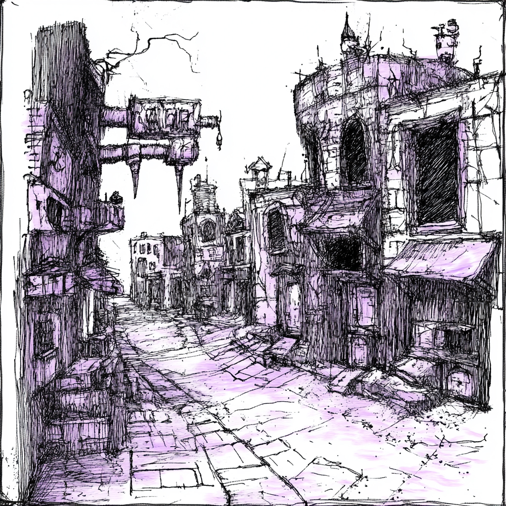 sref 194 | a town