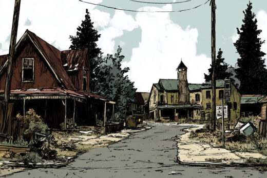 sref 202 | a town