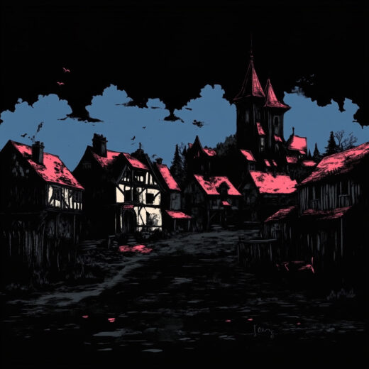 sref 214 | a town