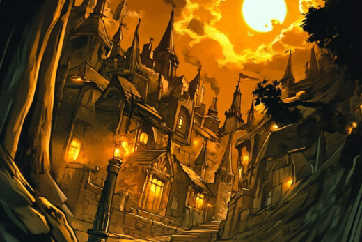 sref 217 | a town