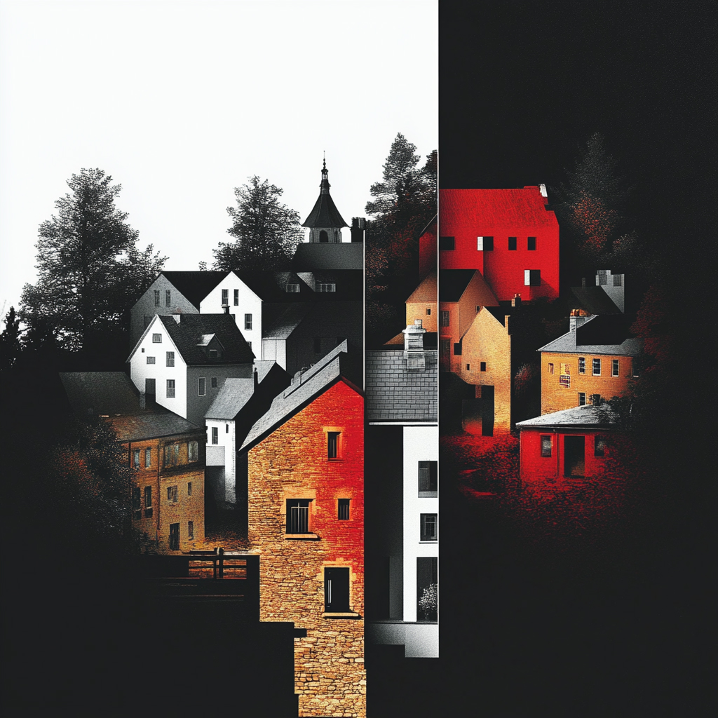 sref 21 | a town