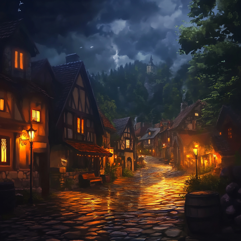 sref 22 | a town