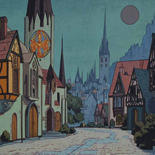 sref 241 | a town