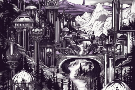 sref 248 | a town