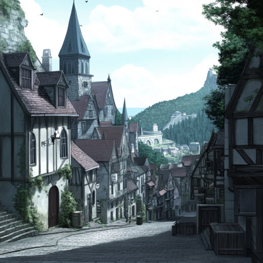sref 253 | a town