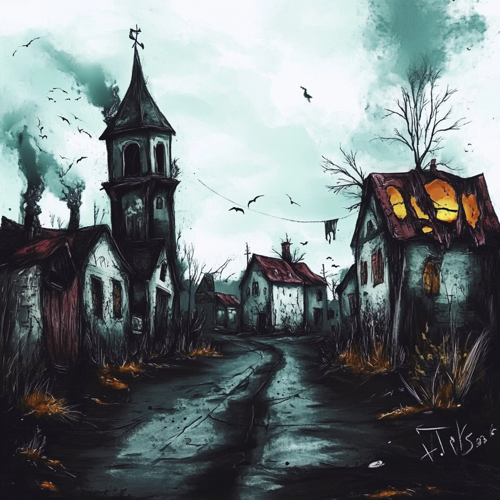 sref 263 | a town