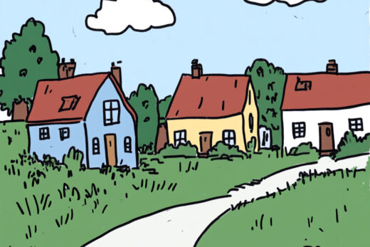 sref 272 | a town