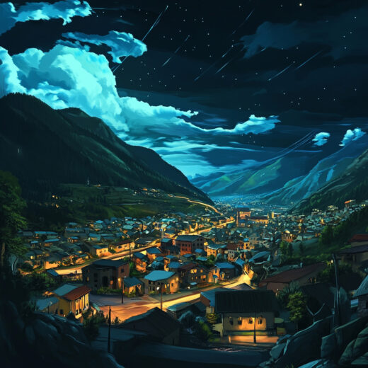 sref 288 | a town