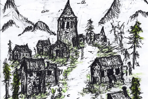 sref 314 | a town