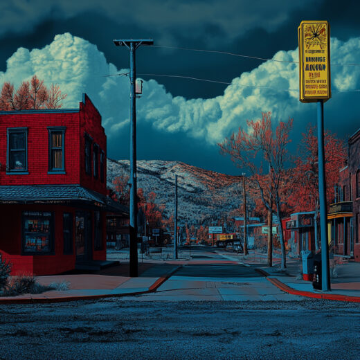sref 320 | a town