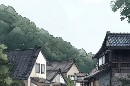 sref 325 | a town
