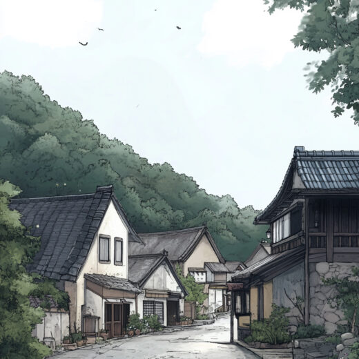 sref 325 | a town