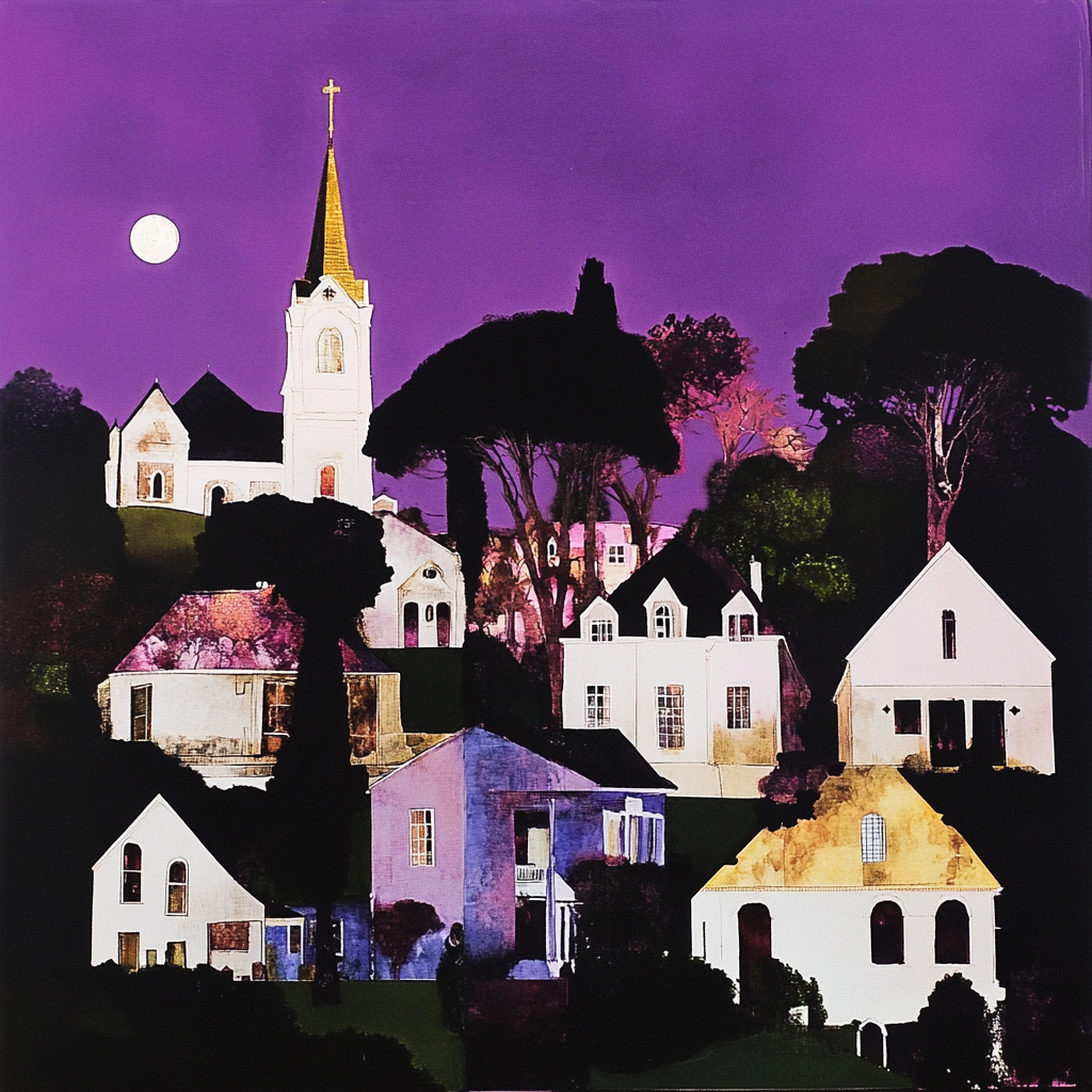 sref 339 | a town