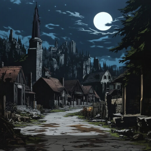 sref 344 | a town
