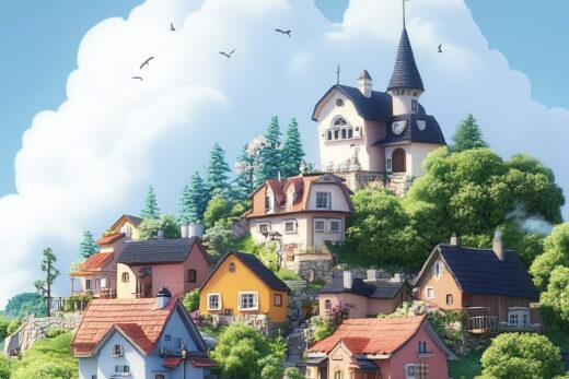 sref 350 | a town