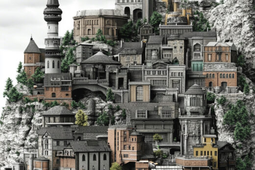 sref 360 | a town