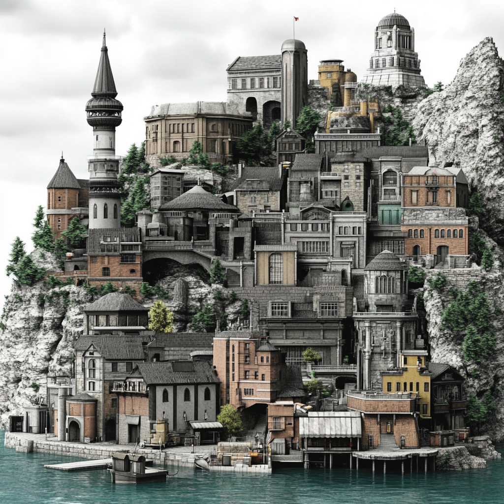 sref 360 | a town