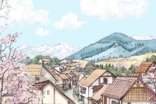 sref 376 | a town
