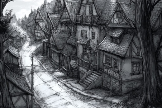 sref 397 | a town