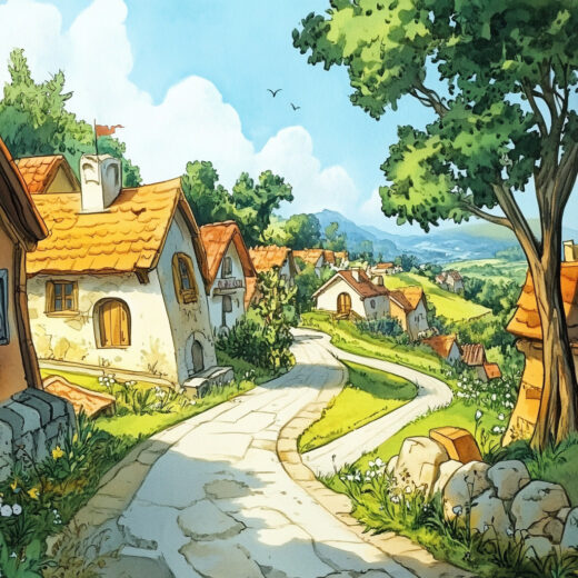 sref 39 | a town