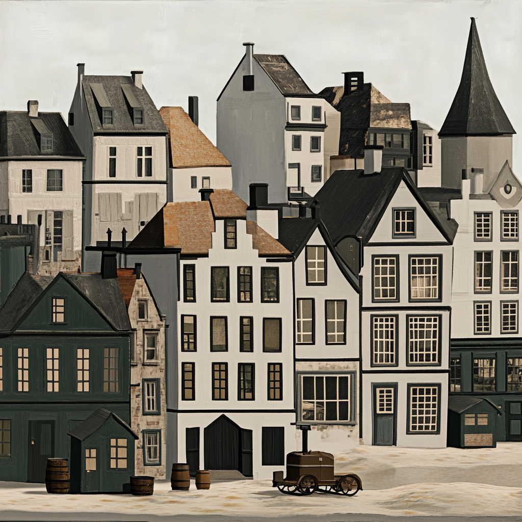 sref 404 | a town