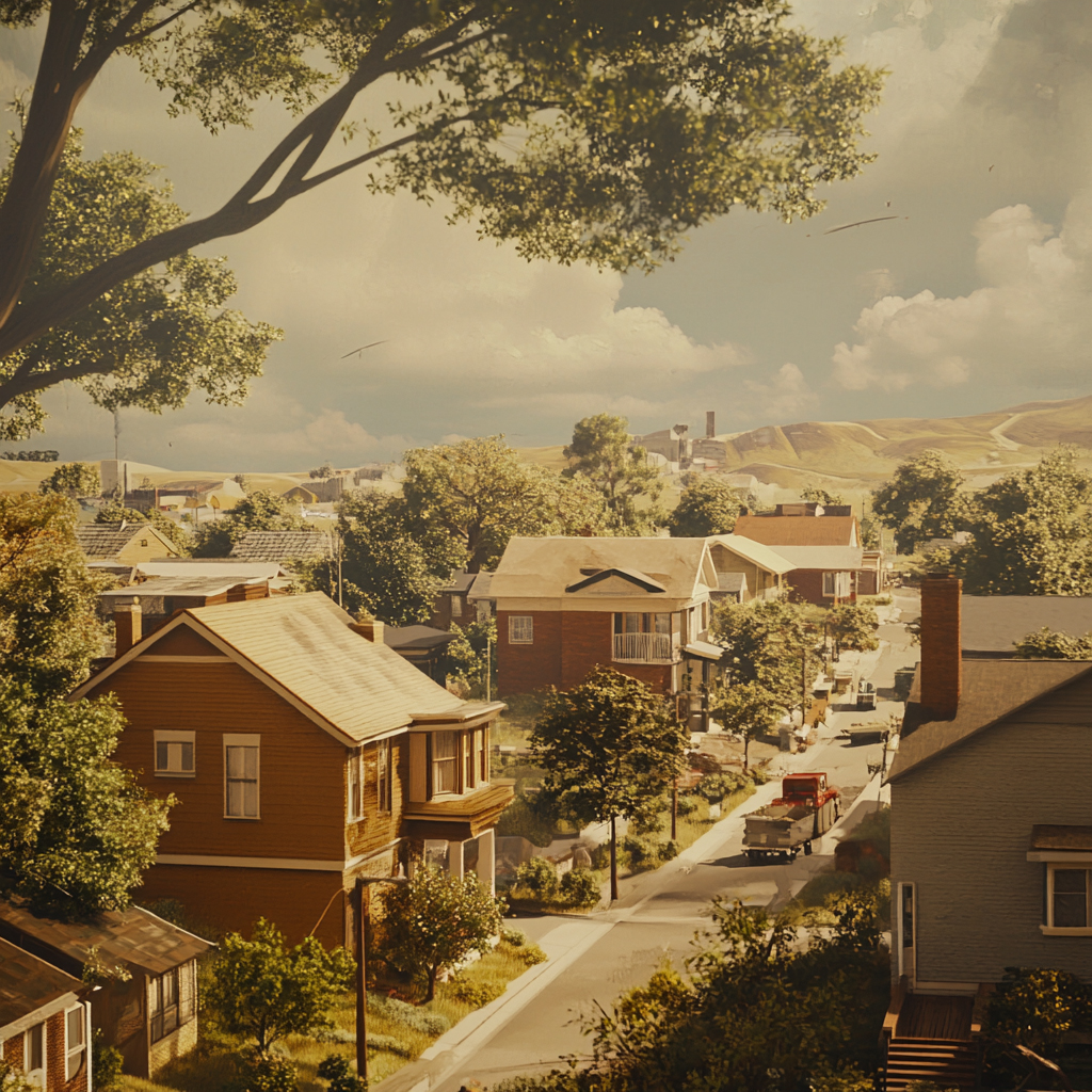 sref 41 | a town