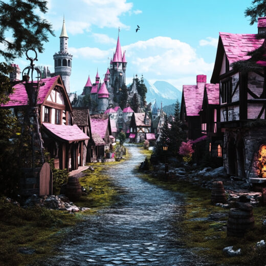 sref 430 | a town