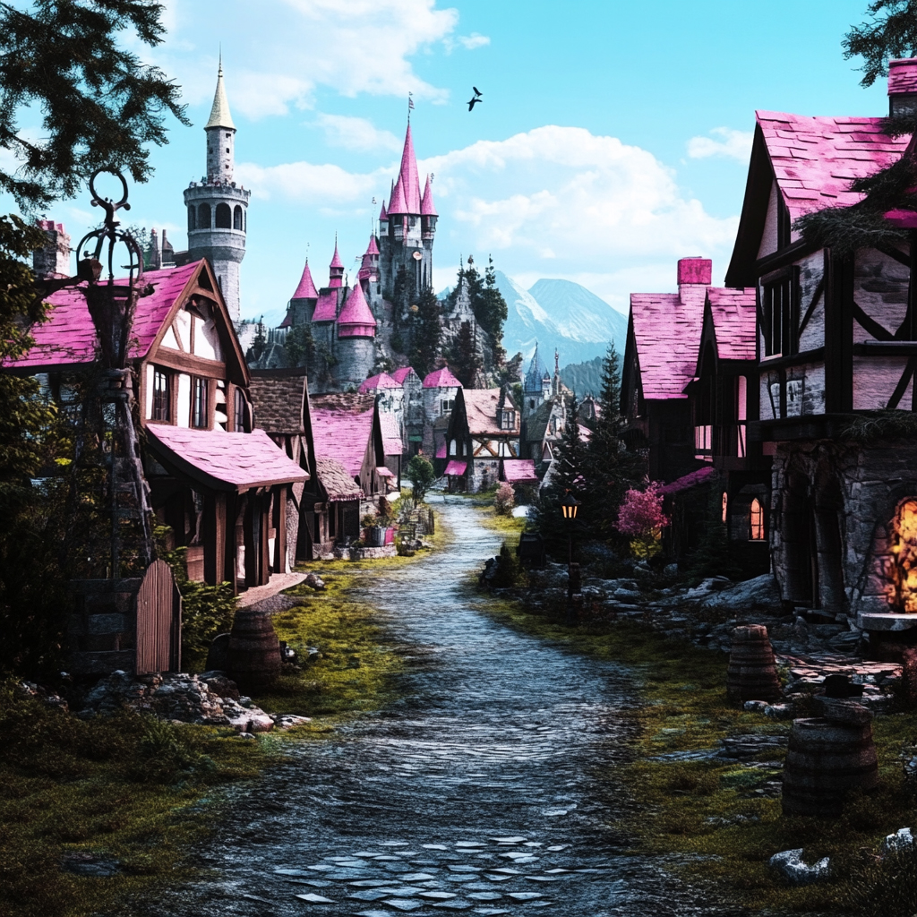 sref 430 | a town