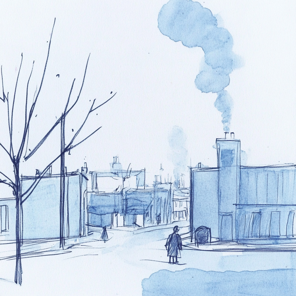 sref 456 | a town