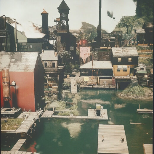 sref 47 | a town