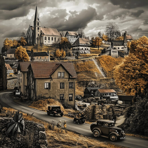 sref 4 | a town