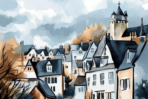 sref 500 | a town