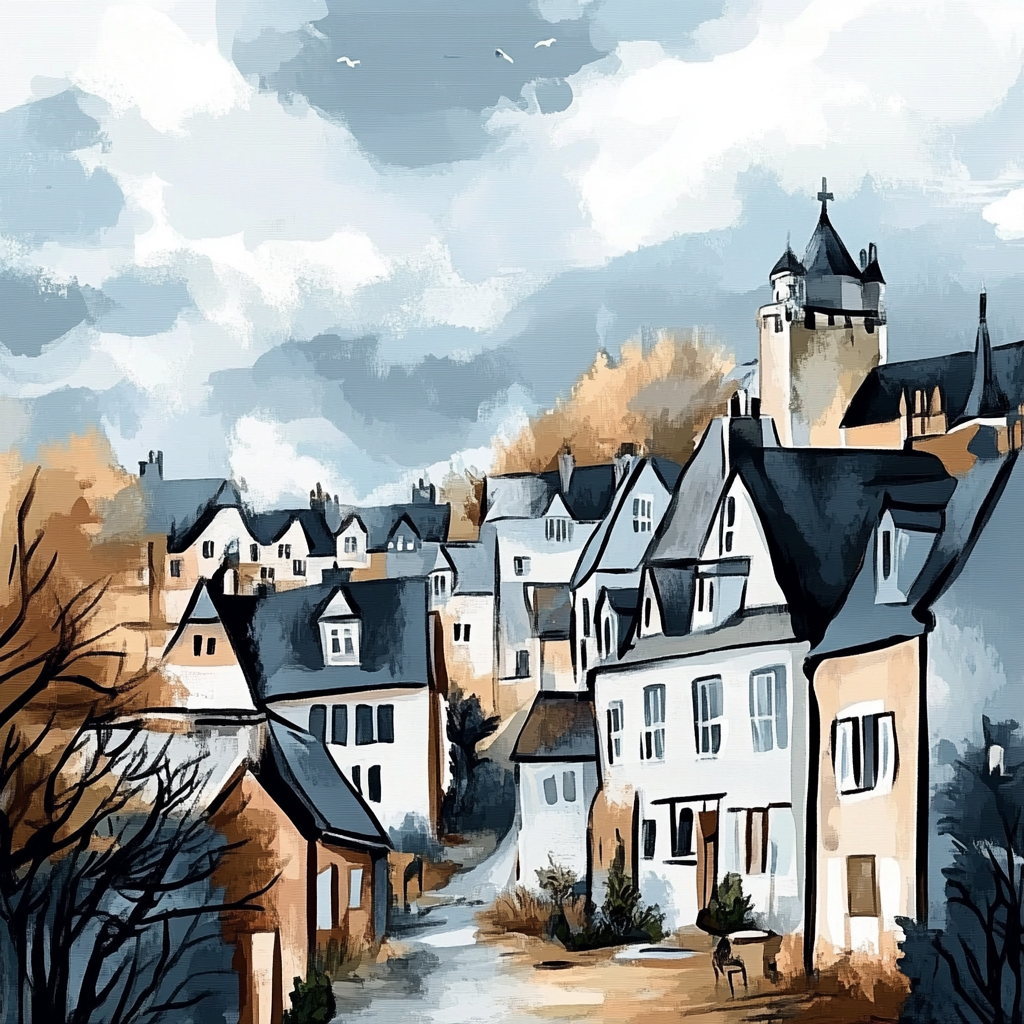 sref 500 | a town