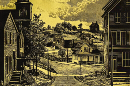 sref 507 | a town