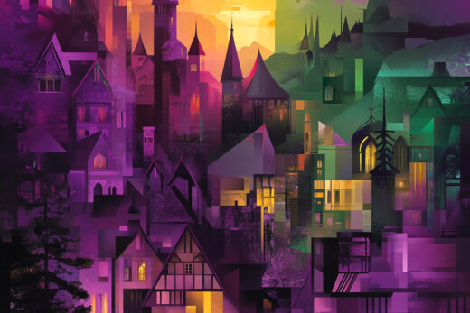 sref 530 | a town