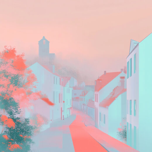 sref 534 | a town