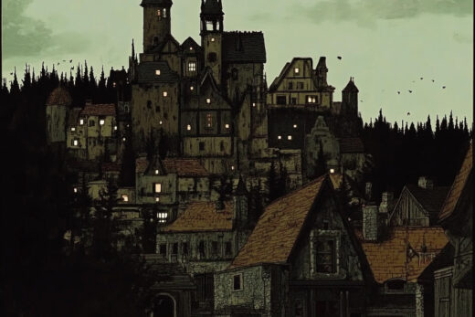 sref 536 | a town