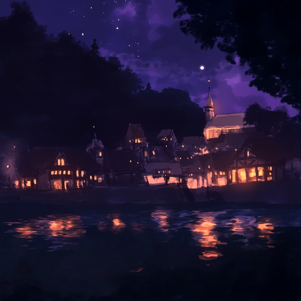 sref 568 | a town