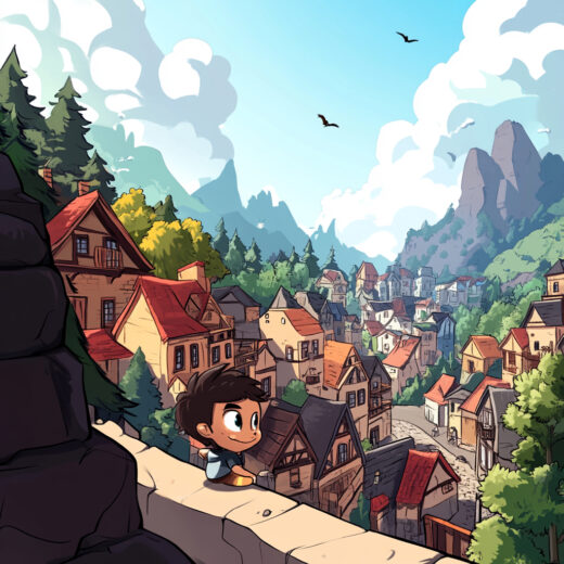 sref 570 | a town