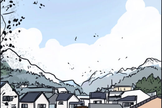 sref 586 | a town