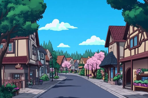 sref 588 | a town