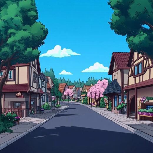sref 588 | a town